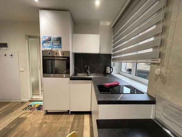 Studio, 1 Bedroom, Balcony | Interior - Le Petite Central Studio Apartment 1 (Tirana)