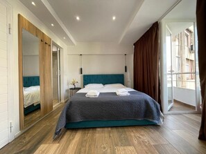 Studio, 1 soverom, balkong, fjellutsikt | 1 soverom