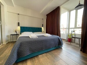 Studio, 1 Schlafzimmer, Balkon, Bergblick