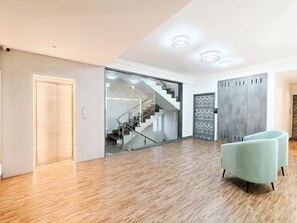 Sala de estar en el lobby