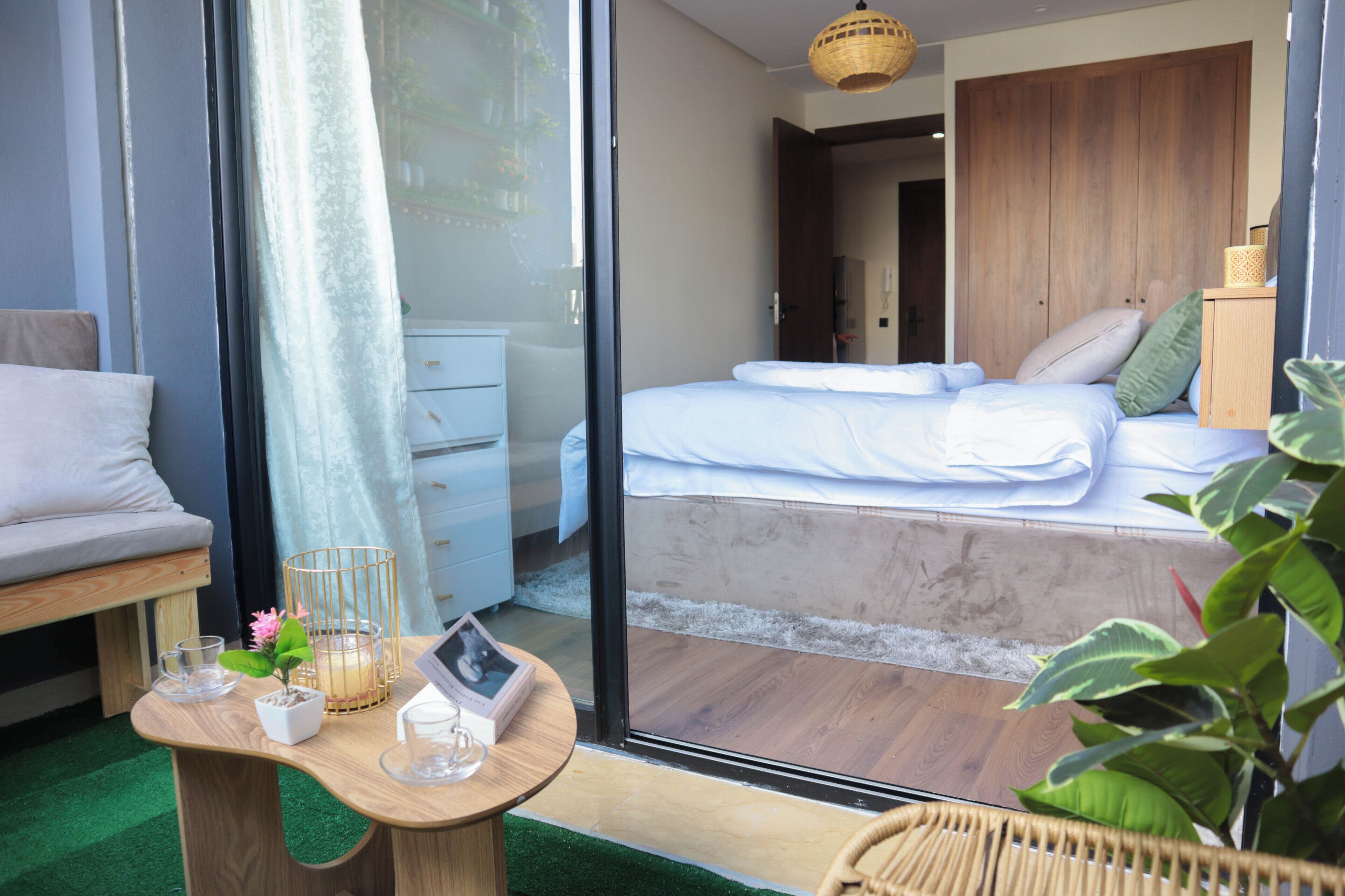 1 chambre, fer et planche à repasser, Wi-Fi, draps fournis