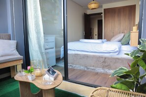 1 chambre, fer et planche à repasser, Wi-Fi, draps fournis