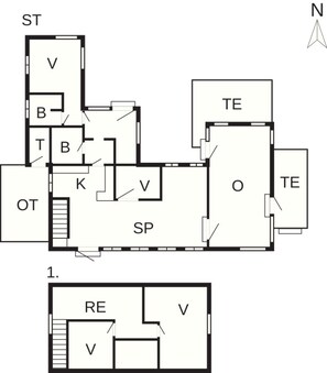 บ้านพัก | ผังชั้นอาคาร
