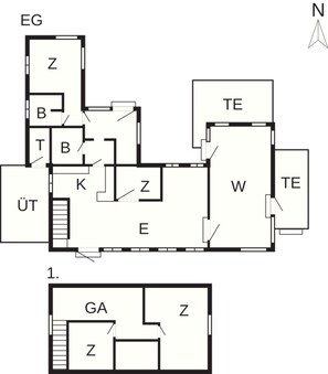 บ้านพัก | ผังชั้นอาคาร