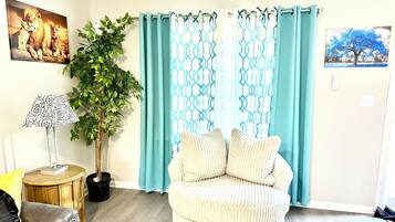 Televisión y chimenea