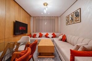 TV - New 2BR AC - 5min from City Center-4/5Guests (Marrakesh)