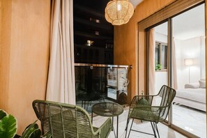 TV - NEW Apartment Central 1BR-Queensize, AC&Terrace (Marrakesh)