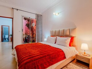 1 Schlafzimmer, Schreibtisch, Bügeleisen/Bügelbrett, WLAN