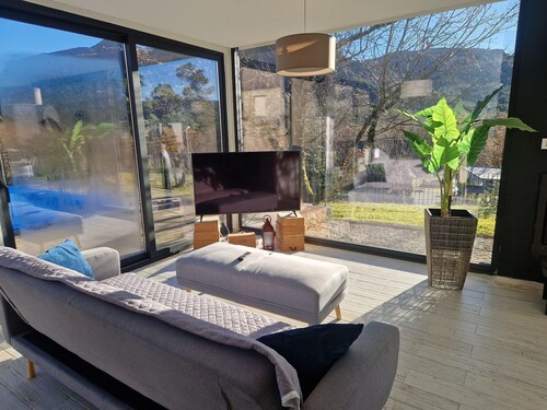 Ferienhaus 'Casa do Chapim' mit Bergblick, WLAN und Klimaanlage