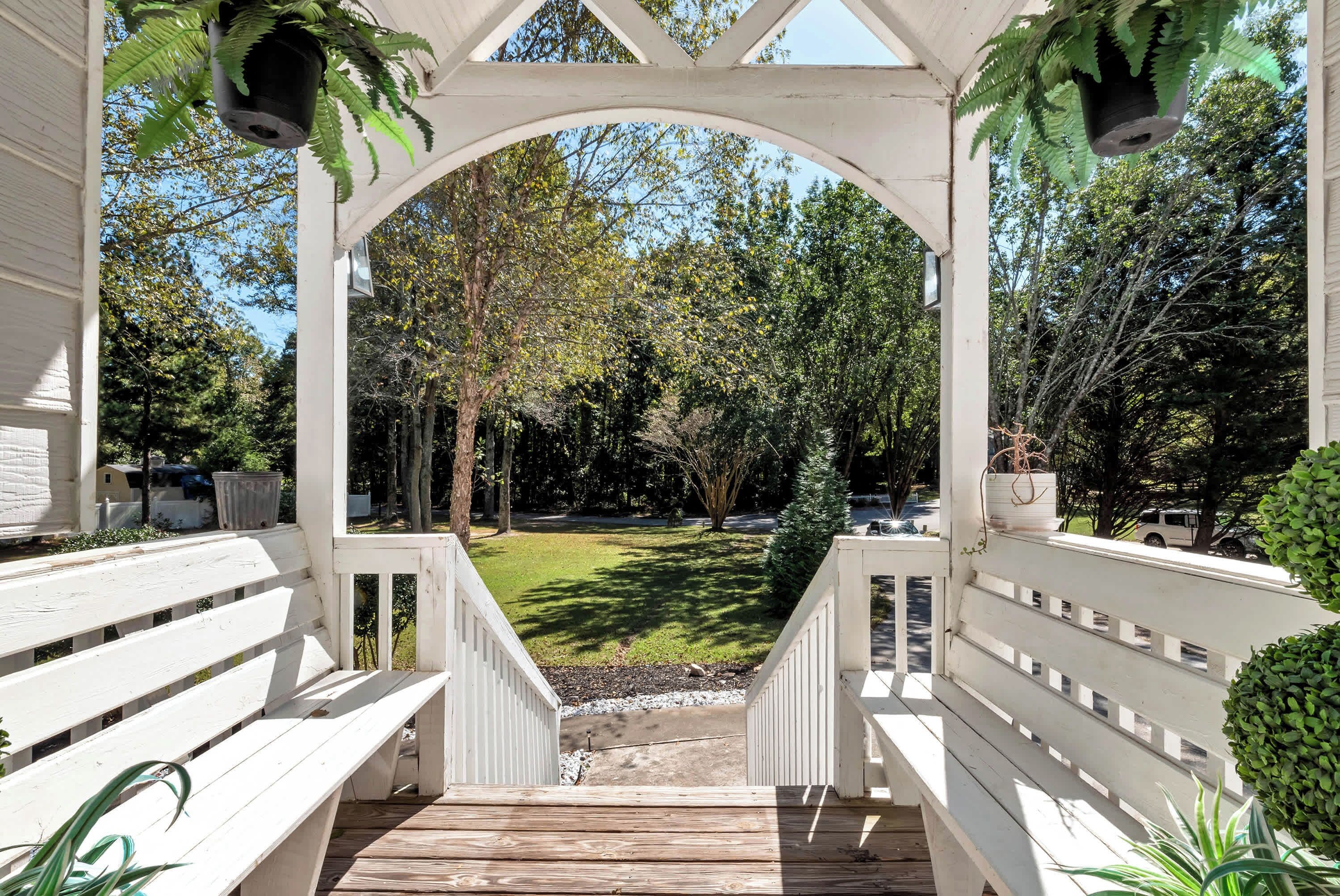 Overnattingsstedets uteområder