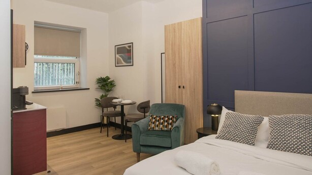 Unclassified image, 1 of 13, button - The Sixty Aparthotel Studio, Brand New, Cardiff (Cardiff)