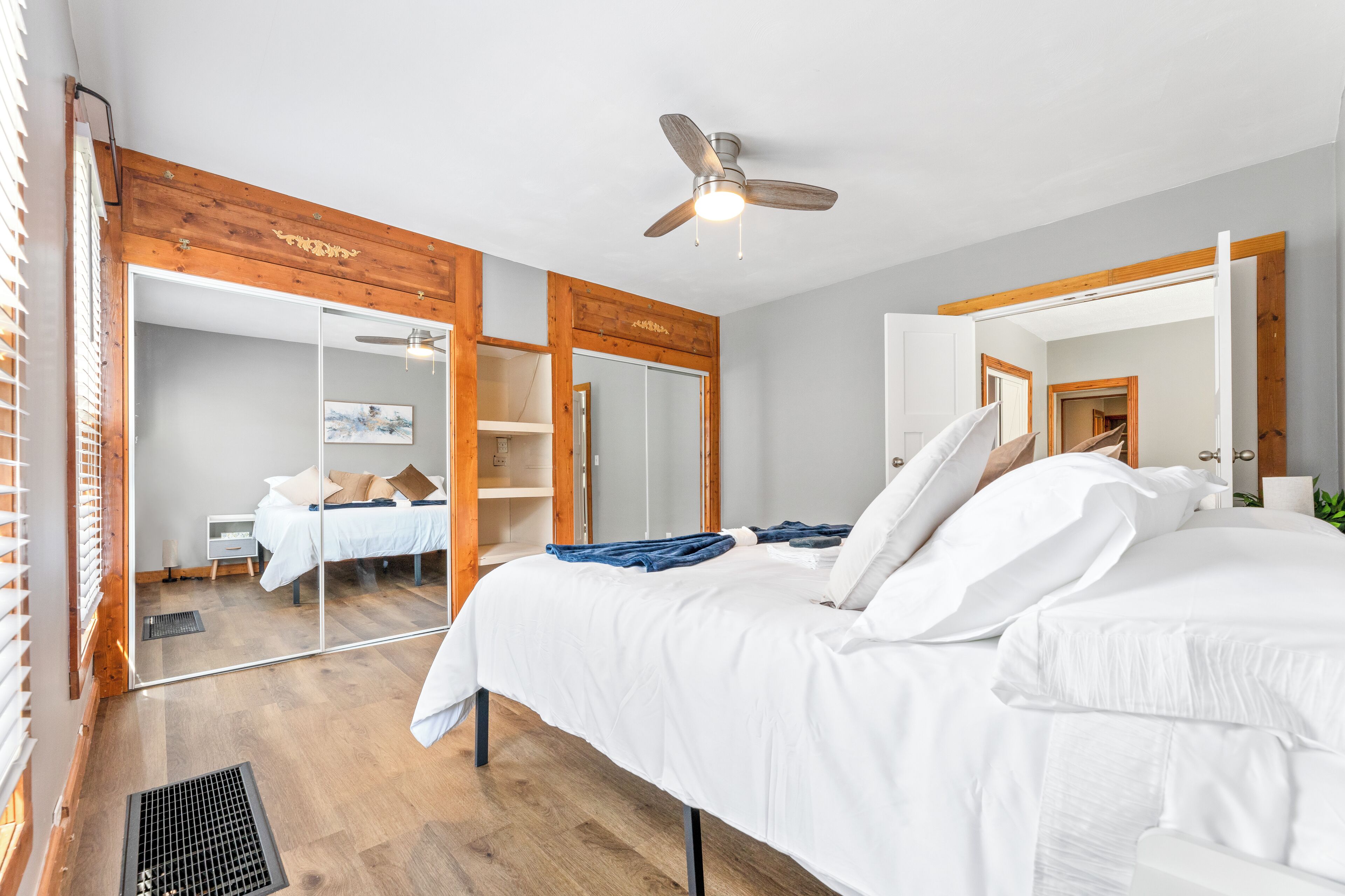 3 habitaciones, tabla de planchar con plancha y wifi 