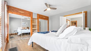 3 habitaciones, tabla de planchar con plancha y wifi