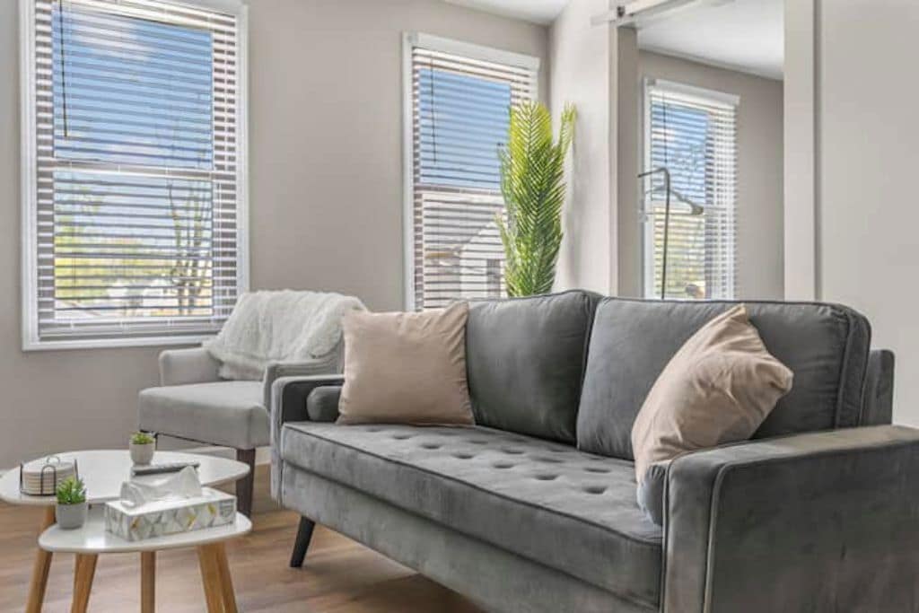 Área de sala de estar