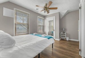 2 sovrum, strykjärn/strykbräda, wi-fi och sängkläder