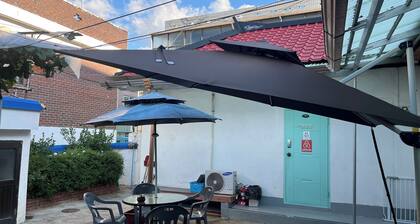 3 minutes to OSAN AB & Songtan Stn - Cozy 2-bedrooms with Patio allowed Pet/BBQ