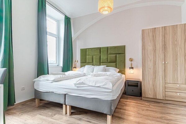 1 Schlafzimmer, WLAN, Bettwäsche
