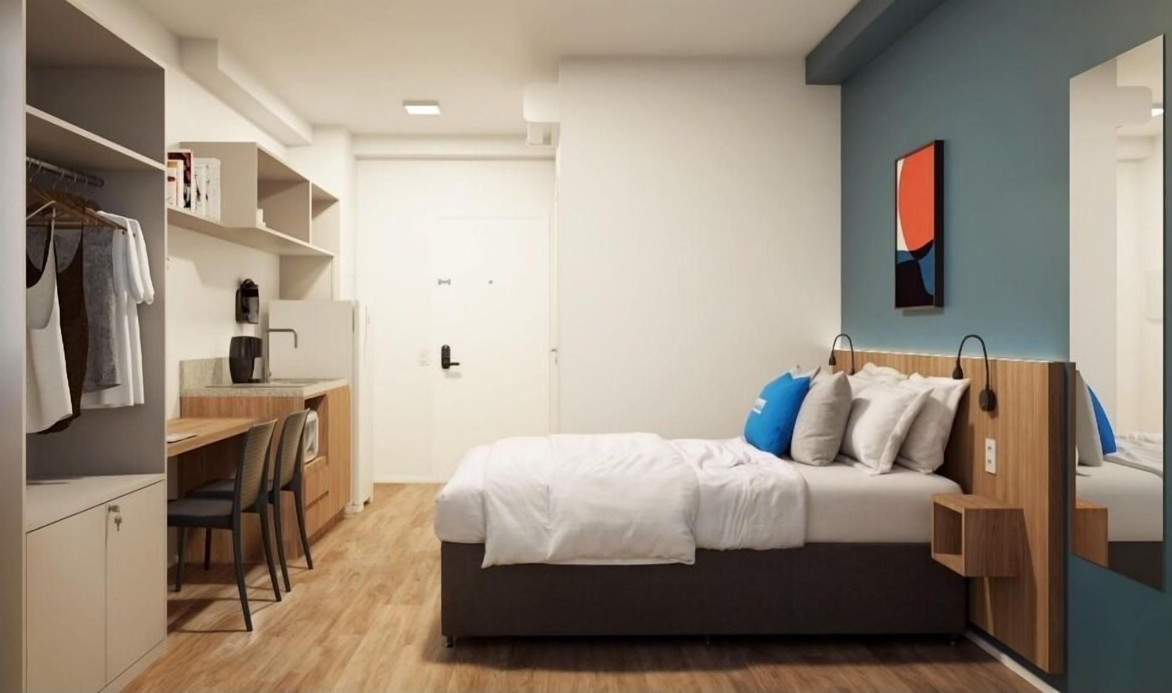 Tallelokero huoneessa, työpöytä