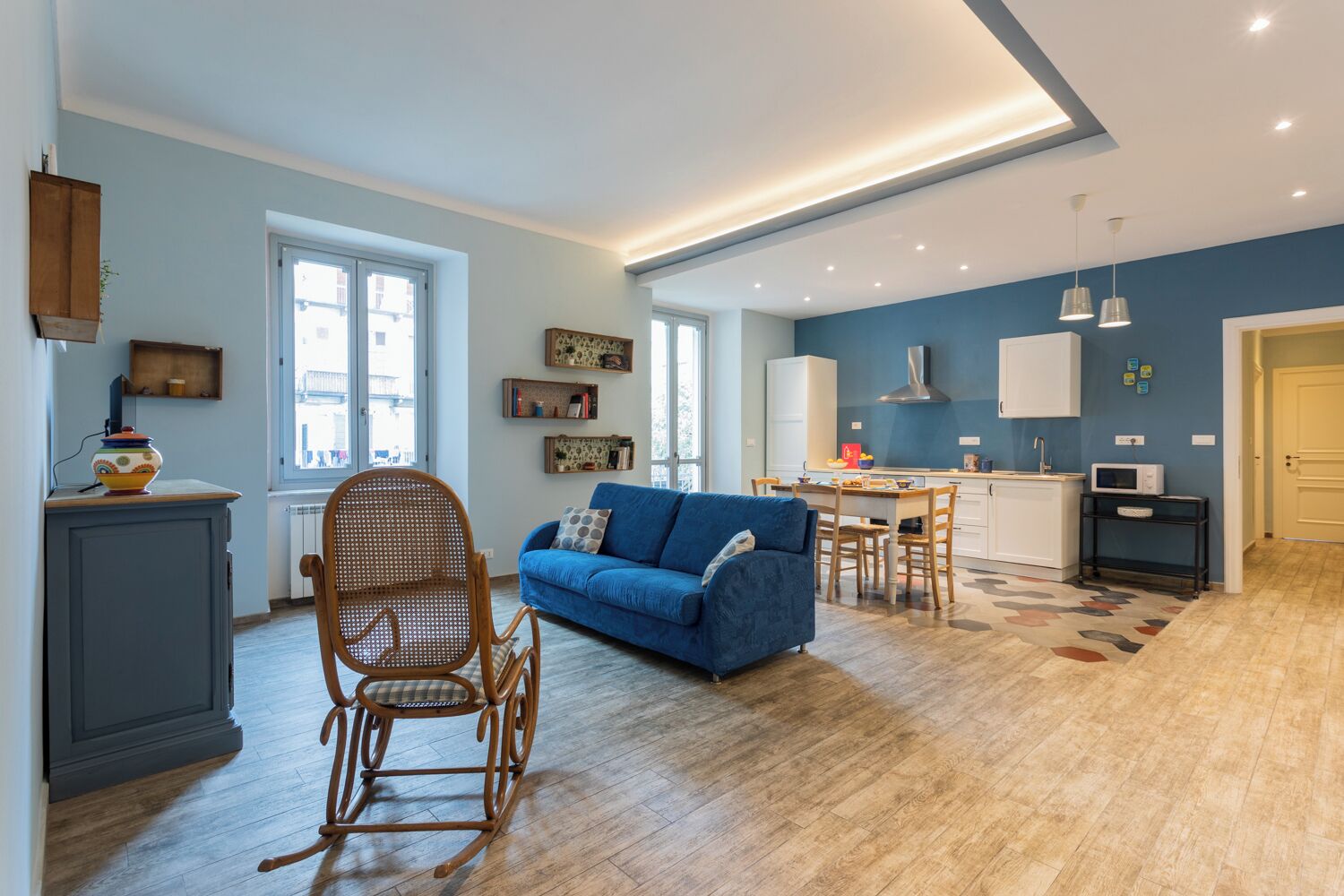 Apartment, 2 Bedrooms | Living area | 30-inch TV with satellite channels