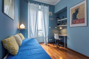 Apartment, 2 Bedrooms | Iron/ironing board, cribs/infant beds, free WiFi, bed sheets - Casa Sacchi nei pressi di Porta Nuova by Wonderful Italy (Turin)