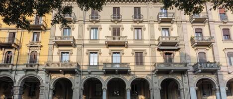 Fassade der Unterkunft