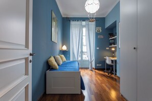 Apartment, 2 Bedrooms | Iron/ironing board, cots/infant beds, free WiFi, bed sheets - Casa Sacchi nei pressi di Porta Nuova by Wonderful Italy (Turin)