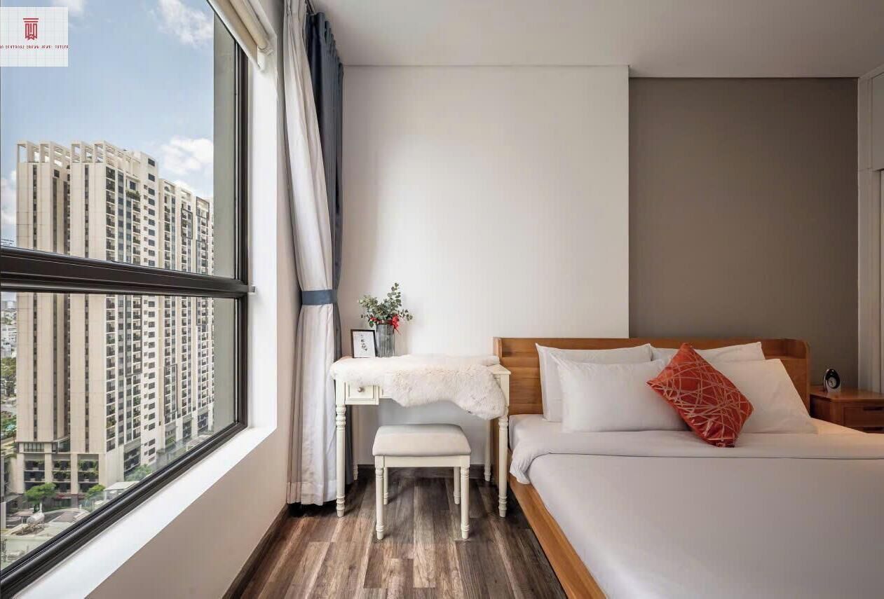 デラックス アパートメント 1 ベッドルーム 禁煙 シティビュー | 高級寝具、ミニバー、客室ごとに異なるインテリア、デスク