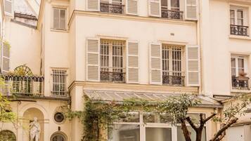 Façade de l’hébergement