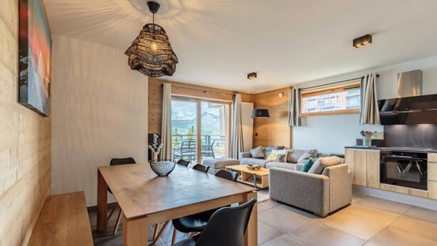 Unclassified image, 1 of 3, button - Apartment in Les Arcs With Spa & Ski Access (Bourg-Saint-Maurice)