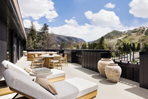 Ajax Penthouse | Terrace/patio - White Elephant Aspen (Aspen)