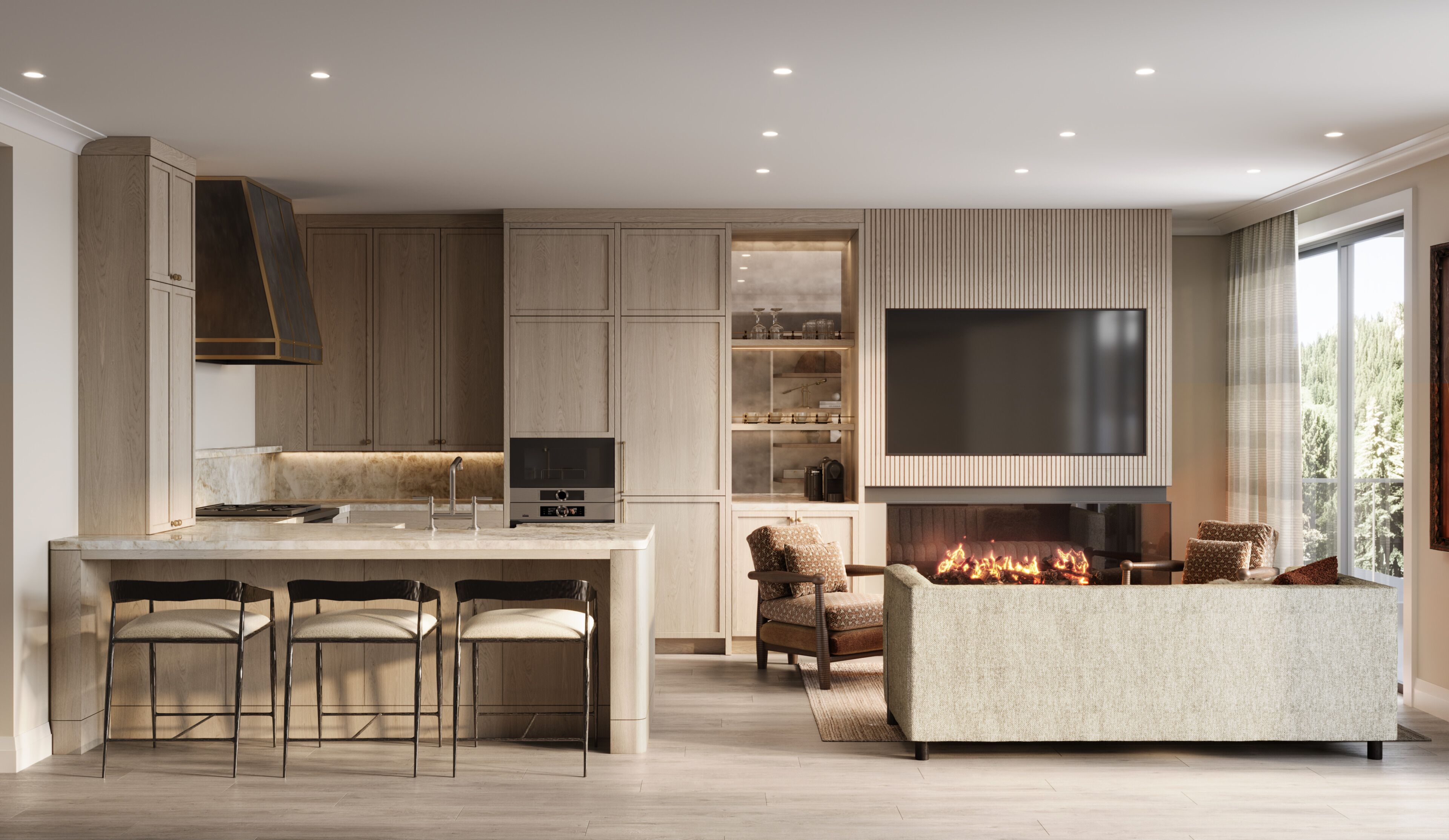 Ajax Penthouse | Cocina privada