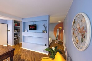 1 chambre, fer et planche à repasser, Wi-Fi gratuit, draps fournis