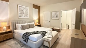 8 bedrooms, iron/ironing board, travel crib, free WiFi