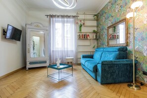 Apartment, 1 Bedroom | Living area - Casa Tesoriera by Wonderful Italy (Turin)