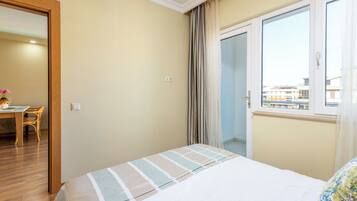 1 makuuhuone, silitysrauta/-lauta, Wi-Fi, vuodevaatteet