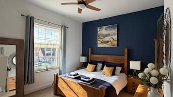 2 habitaciones, tabla de planchar con plancha y wifi gratis