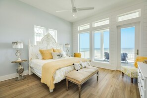 6 bedrooms, iron/ironing board, travel crib, free WiFi - New Construction, Beachfront Luxury w/ 6 Suites & 360 Degree Views! (Galveston)