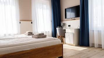 Classic-Doppelzimmer | Zimmersafe, Verdunkelungsvorhänge, Bügeleisen/Bügelbrett