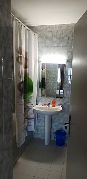 Secador de pelo y papel higiénico