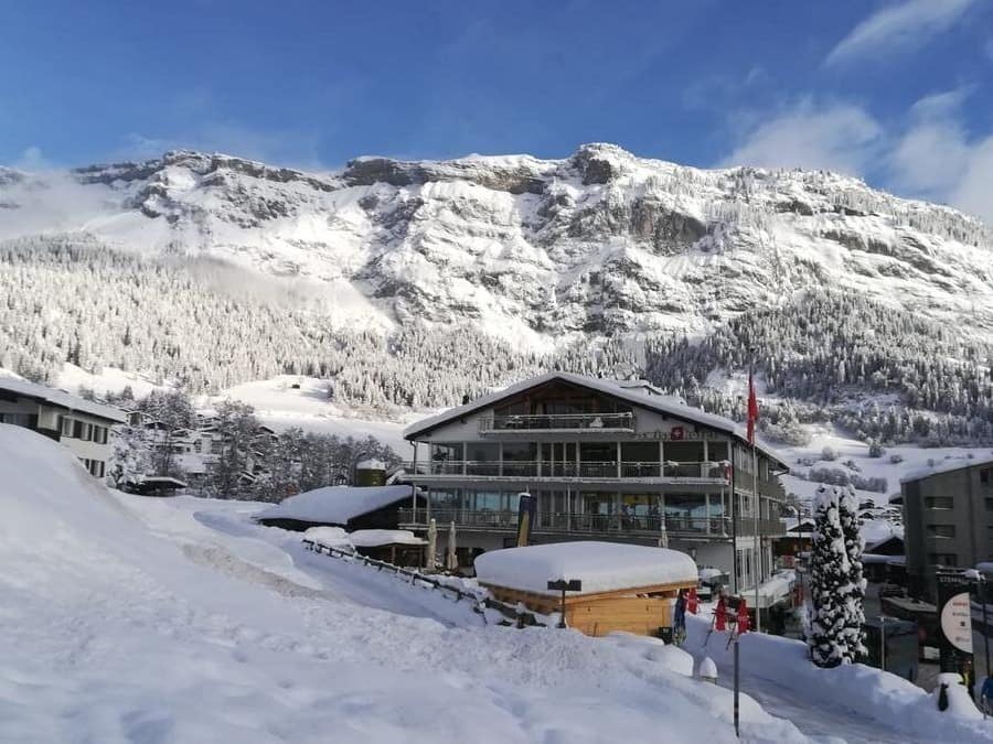 Fassade der Unterkunft