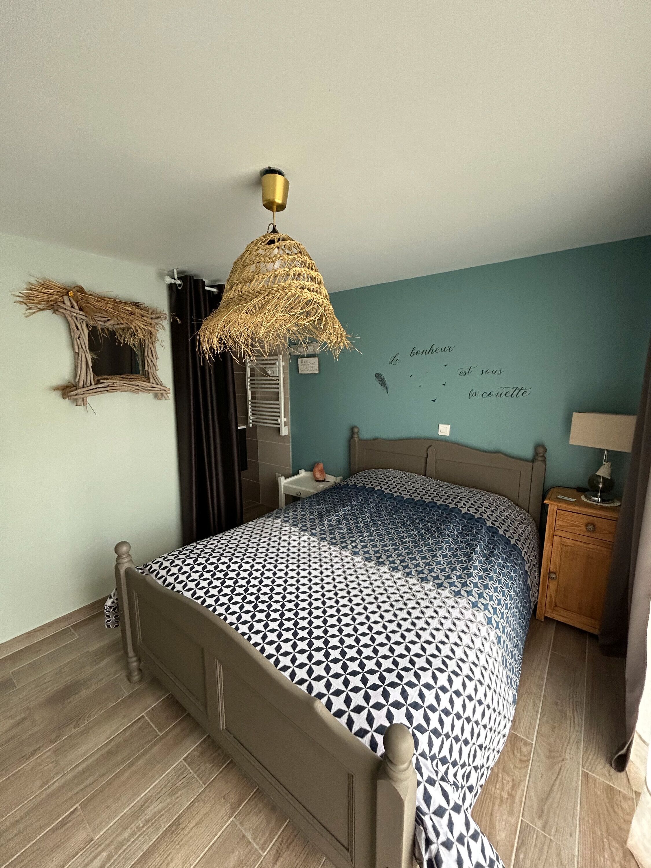 1 chambre, Wi-Fi, draps fournis