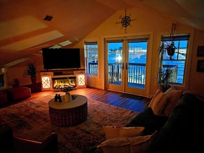 Älytelevisio, takka