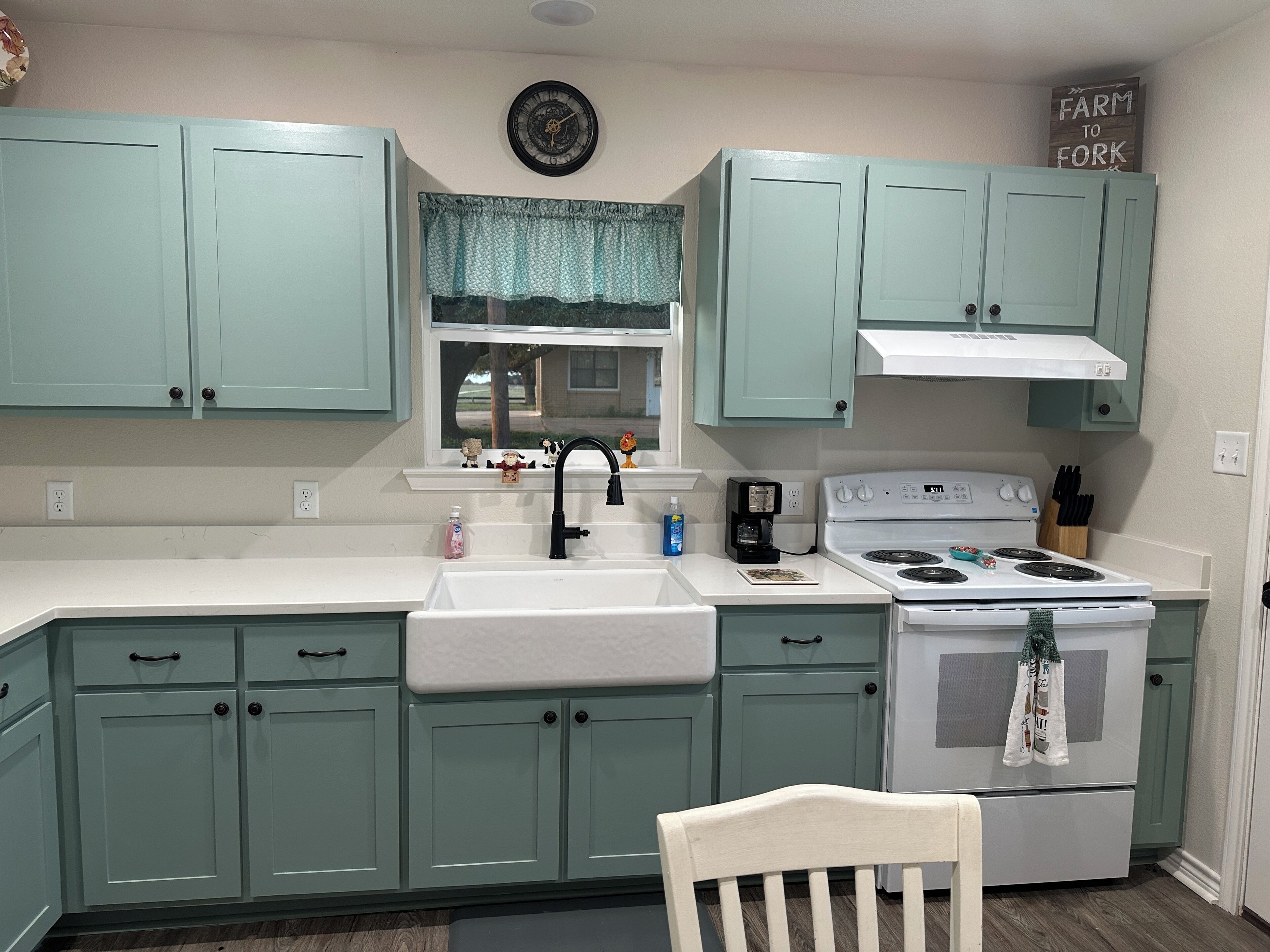 Microwave, oven, stovetop