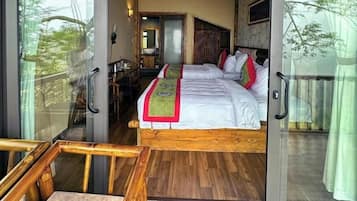 Superior-bungalow - balkon - bjergudsigt