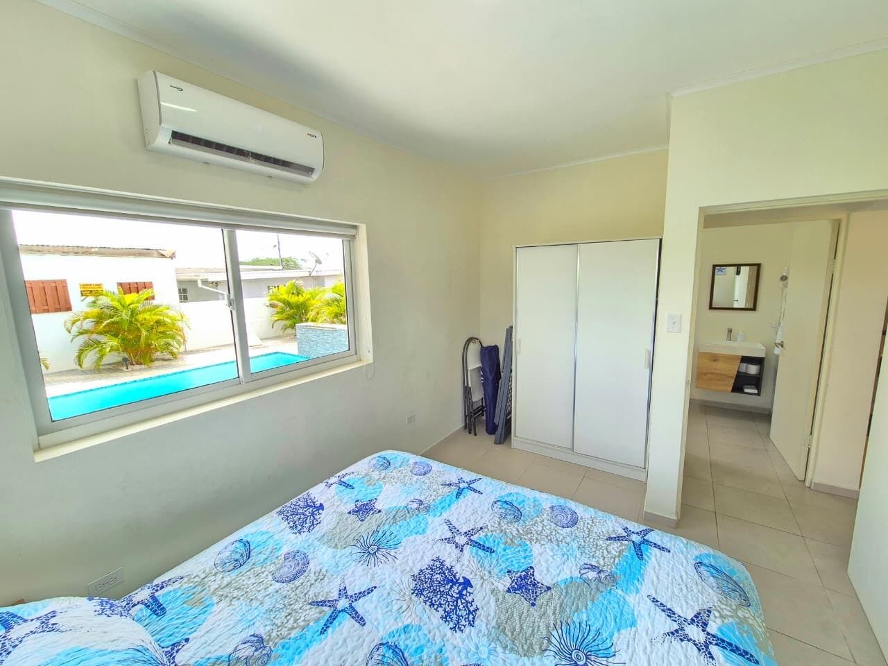 1 makuuhuone, tallelokero huoneessa, silitysrauta/-lauta, ilmainen Wi-Fi