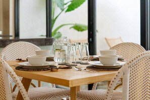 Dining - Peaceful Villa Risma – 2BR Pool Escape in Munggu (Kediri)