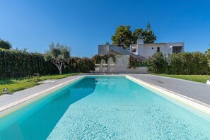 Pool - Apartment 'Mare Vista Piscina' with Sea View, Wi-Fi and Air Conditioning (Fontane Bianche)