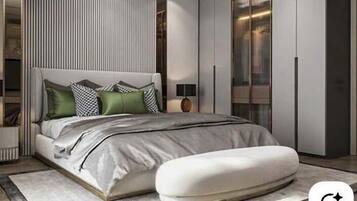 Deluxe Room, City View | In-room safe, desk, blackout drapes, soundproofing