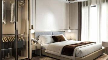 Standard Room | In-room safe, desk, blackout drapes, soundproofing