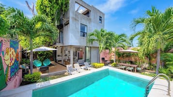 Außenpool, beheizter Pool